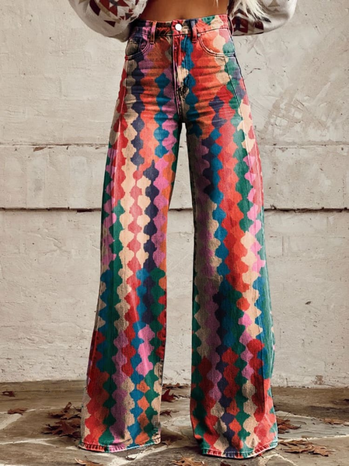 Amélie - Pantalón bohemio elegante