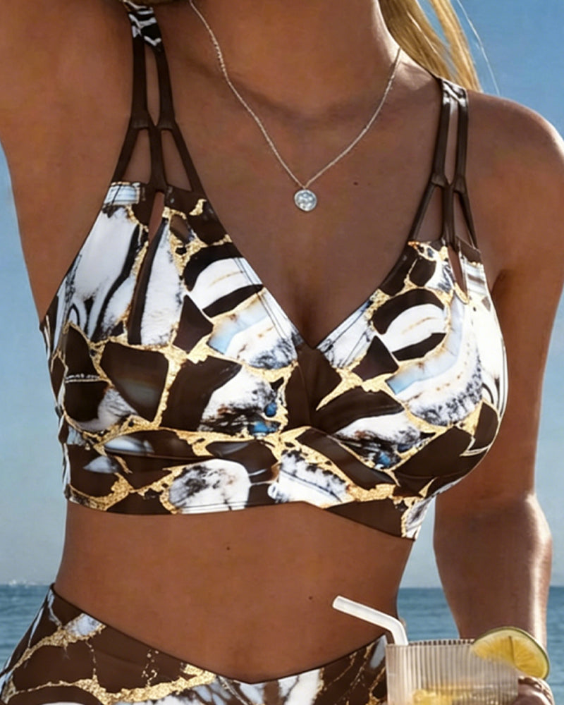 Bikini Tirante Recorte Diseñador