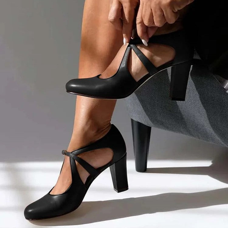 Camila™ | Zapatos de tacón cómodos y elegantes de piel