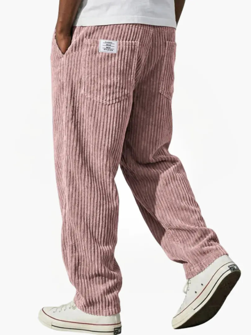 Enrique | Pantalones de pana para hombre con cintura elástica
