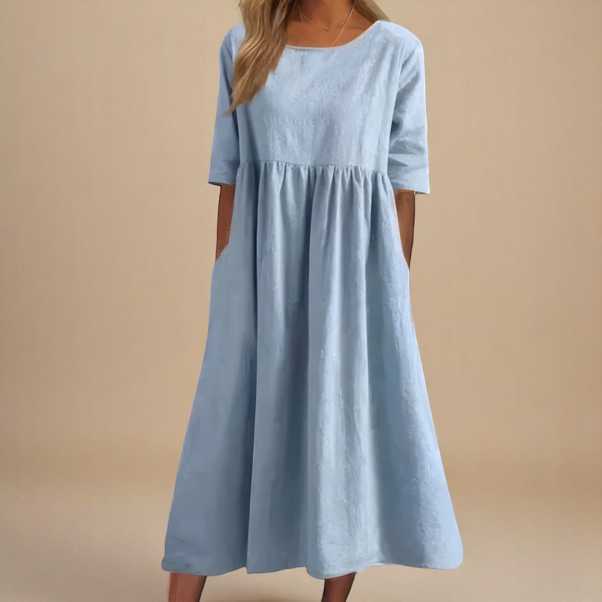 Sofia vestido favorecedor premium negro