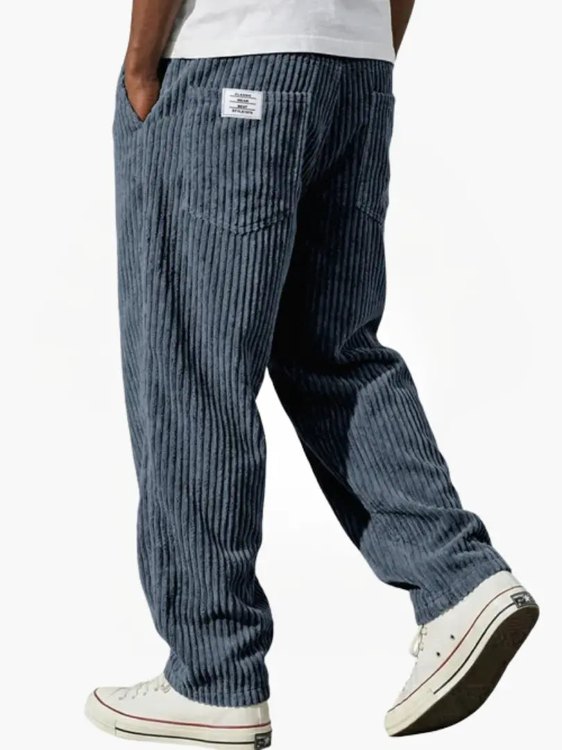 Enrique | Pantalones de pana para hombre con cintura elástica