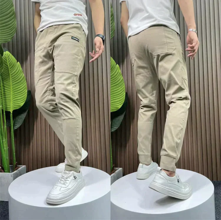 Luis| Pantalones cargo elásticos de alta gama para hombre
