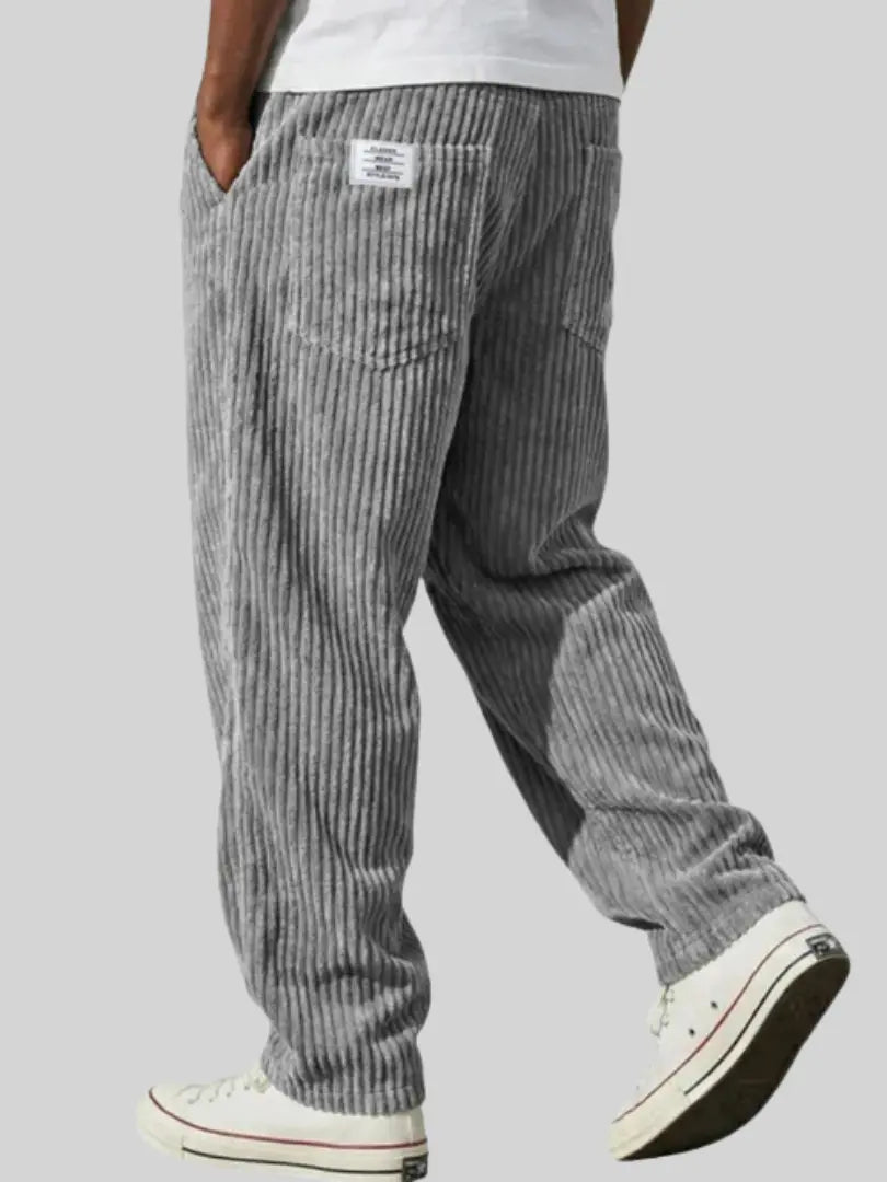 Enrique | Pantalones de pana para hombre con cintura elástica