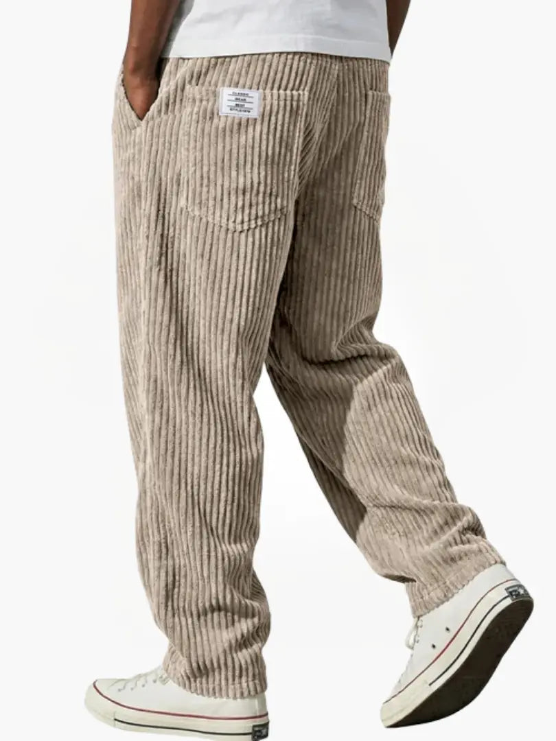 Enrique | Pantalones de pana para hombre con cintura elástica