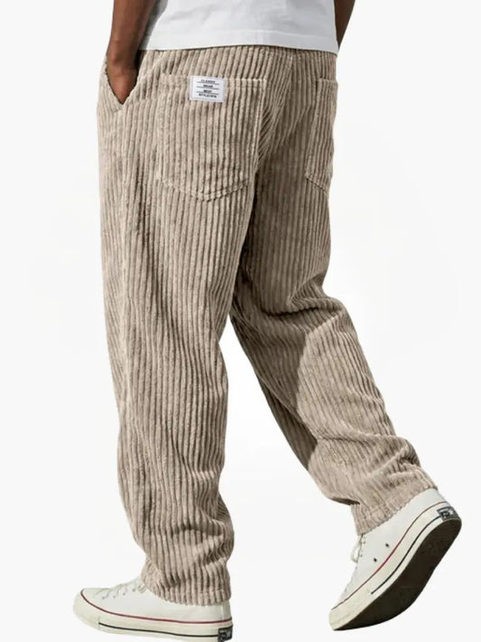 Enrique | Pantalones de pana para hombre con cintura elástica
