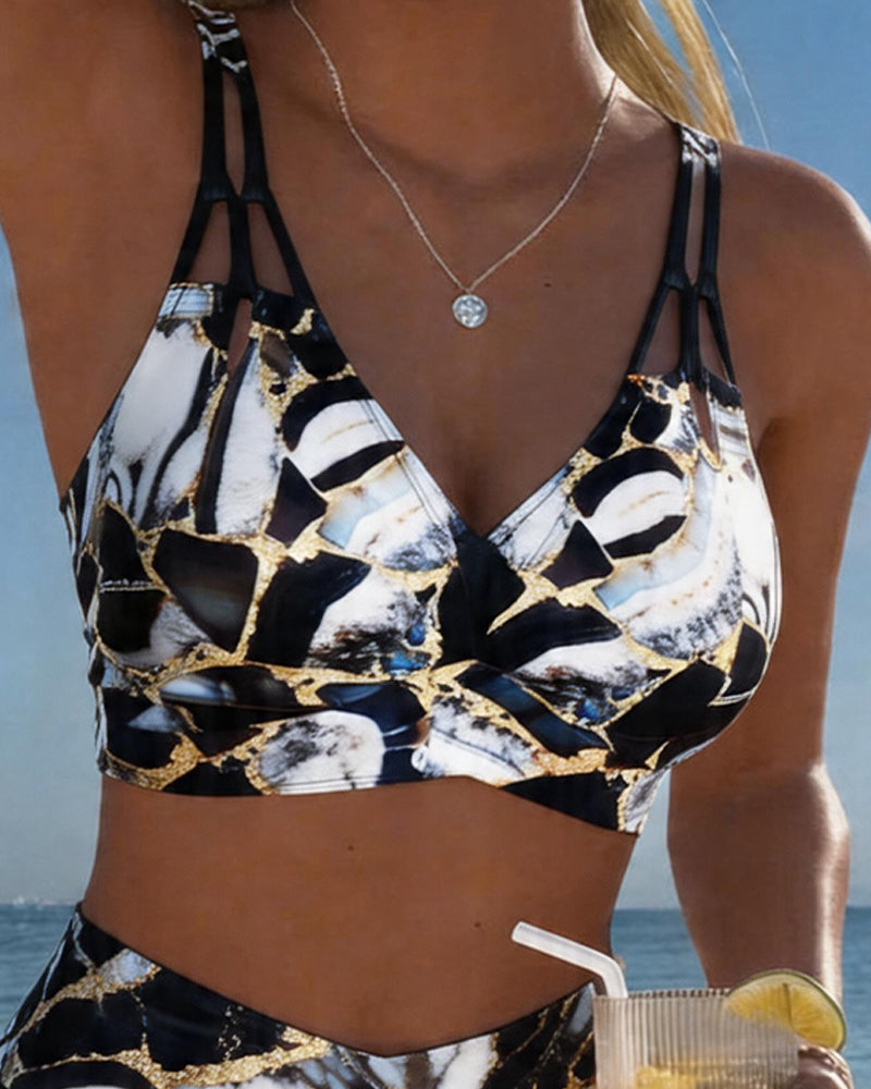 Bikini Tirante Recorte Diseñador