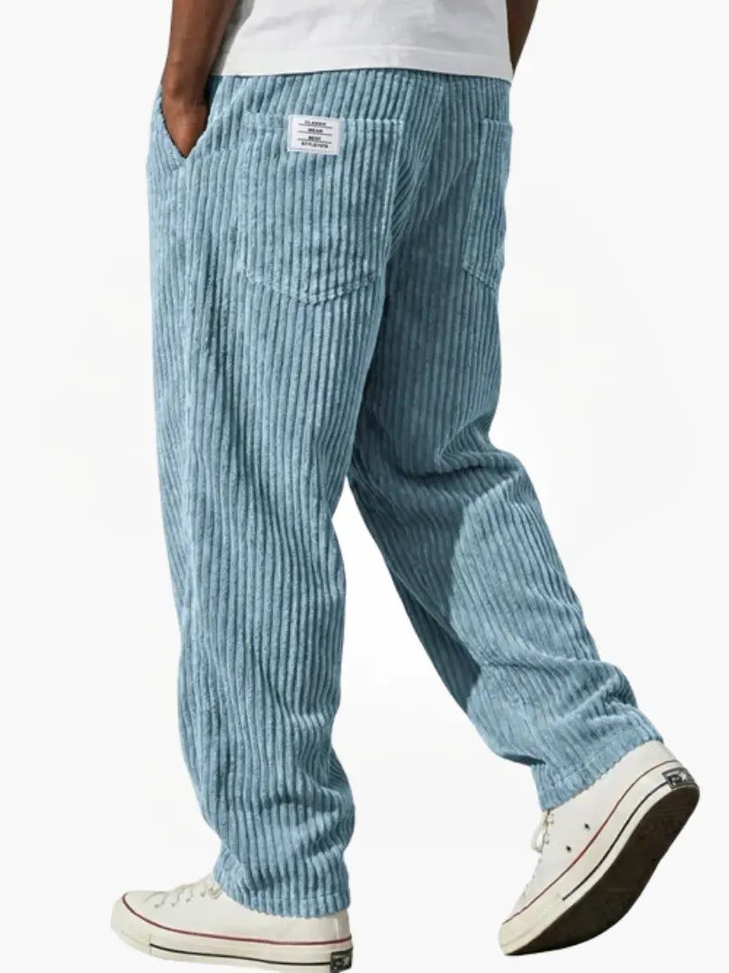 Enrique | Pantalones de pana para hombre con cintura elástica