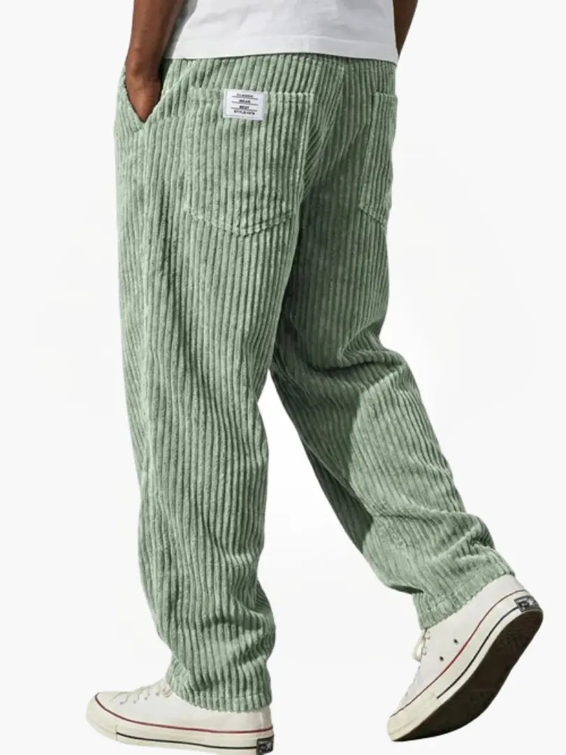 Enrique | Pantalones de pana para hombre con cintura elástica