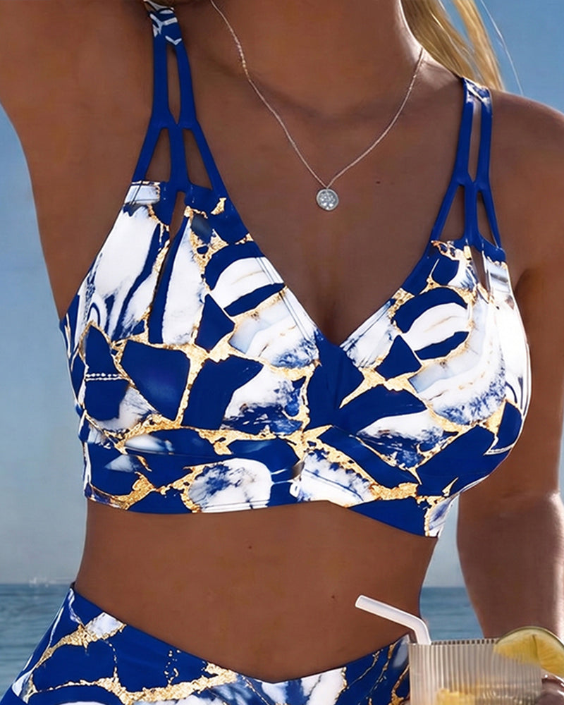 Bikini Tirante Recorte Diseñador