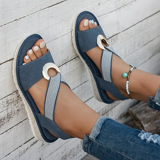 Selena | Sandalias elegantes con soporte ajustado