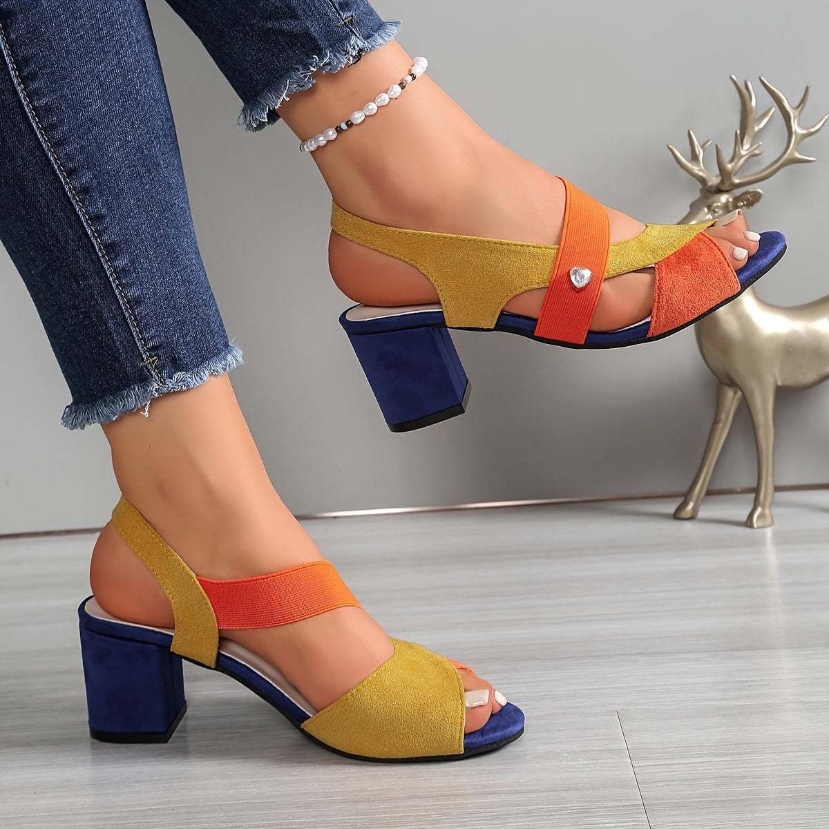 Linda™ | Tacones Bloque Ortopédicos