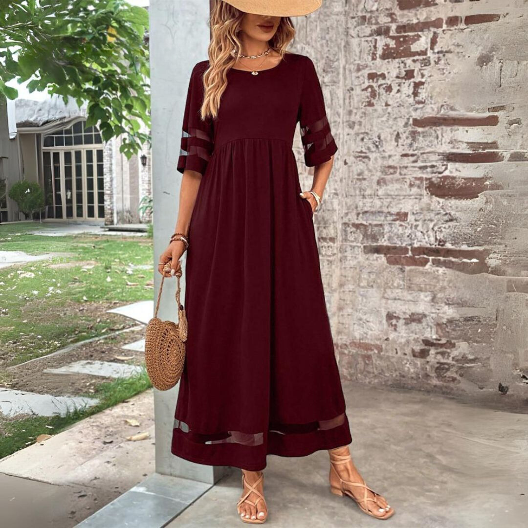 Aubrey vestido detalle