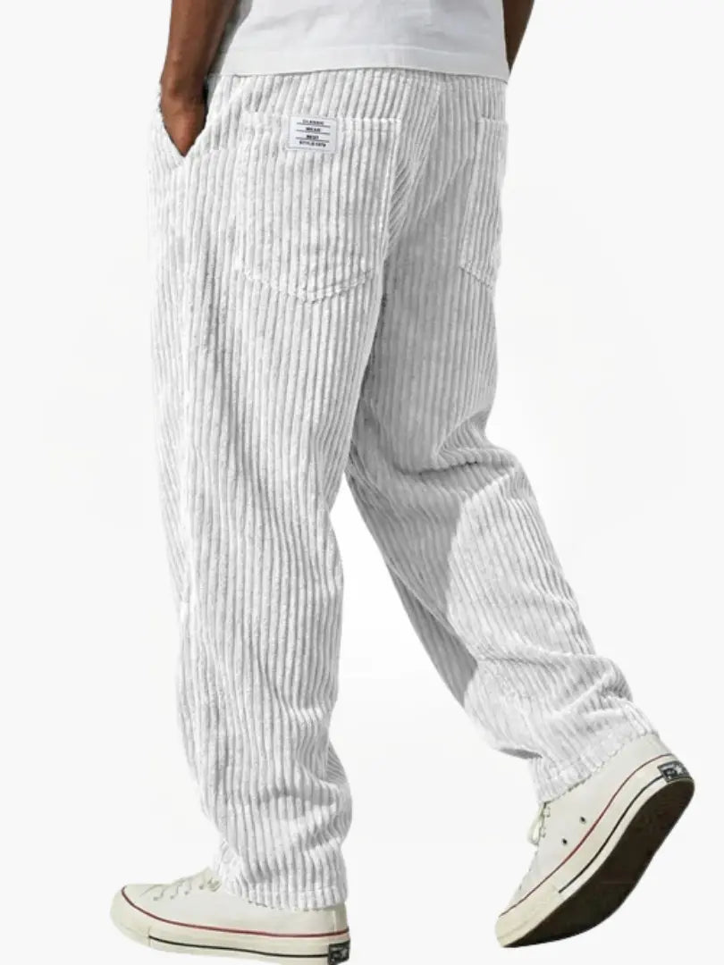 Enrique | Pantalones de pana para hombre con cintura elástica