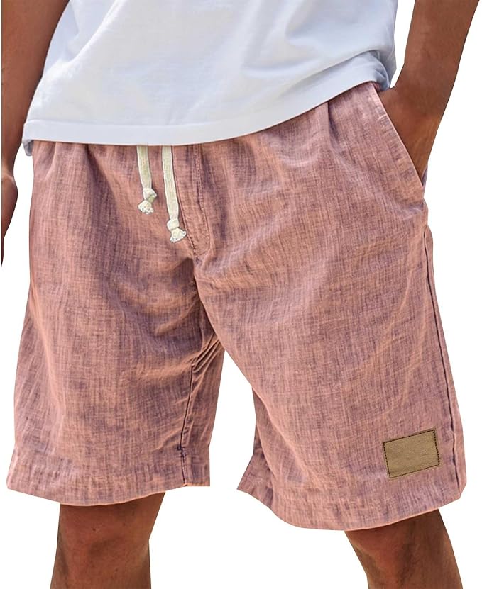 Lucas | Pantalones cortos de verano informales de encaje
