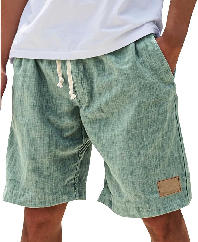 Lucas | Pantalones cortos de verano informales de encaje