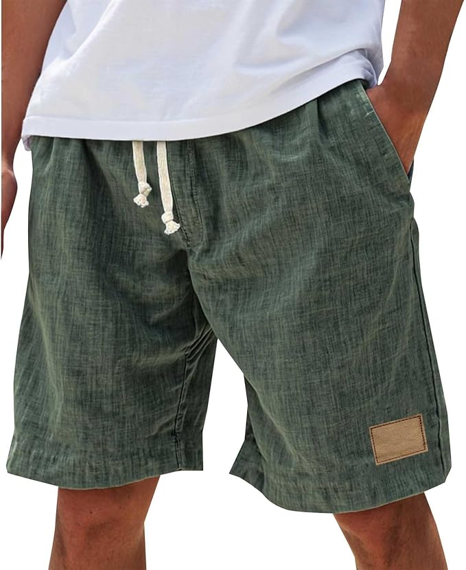 Lucas | Pantalones cortos de verano informales de encaje
