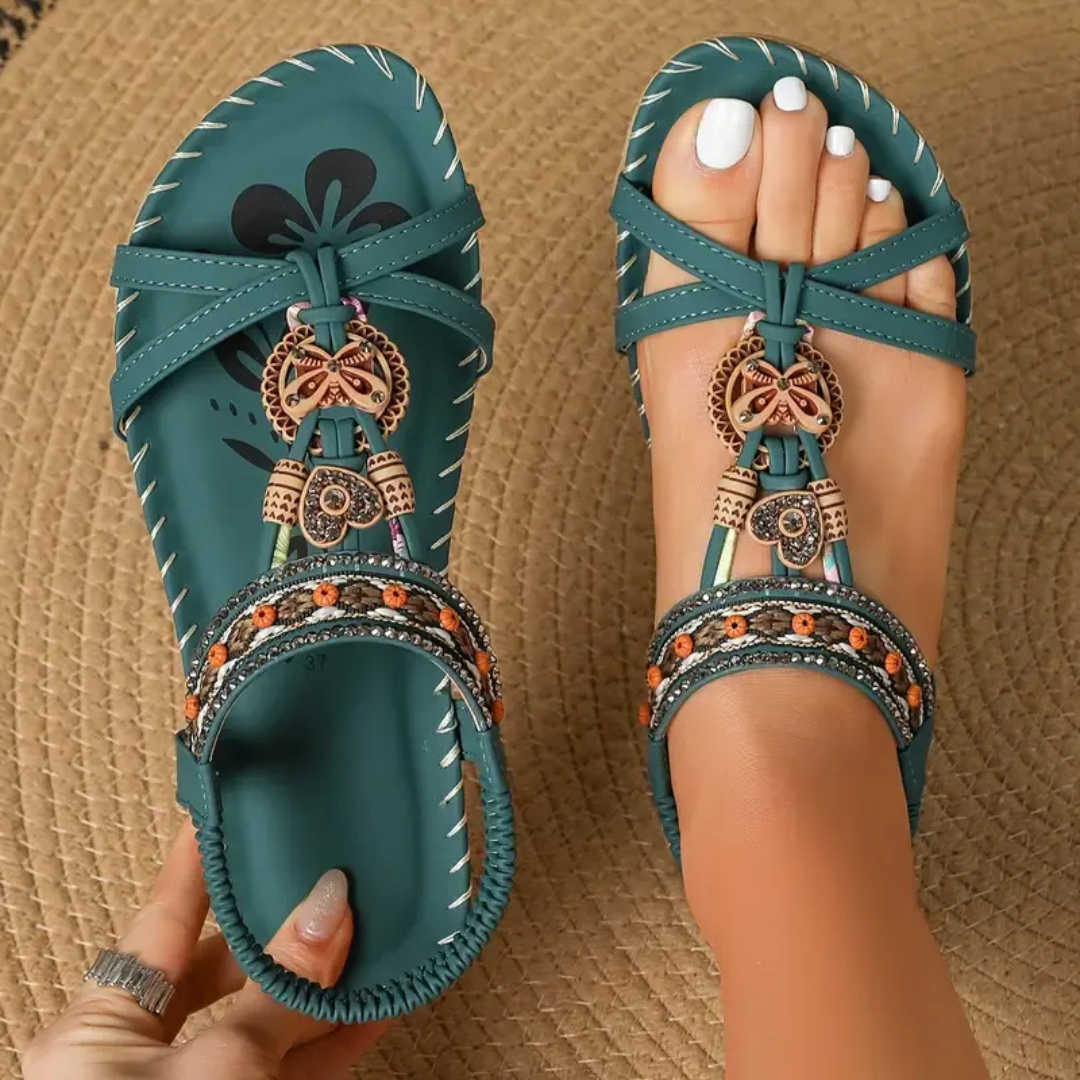 Isabel | Sandalias estilo Ibiza que combinan comodidad y elegancia