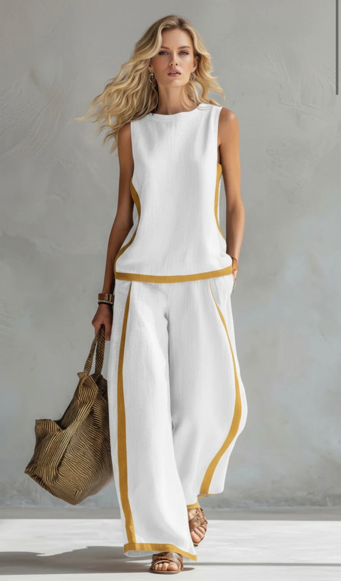 Leila™ | Conjunto Elegante de Dos Piezas