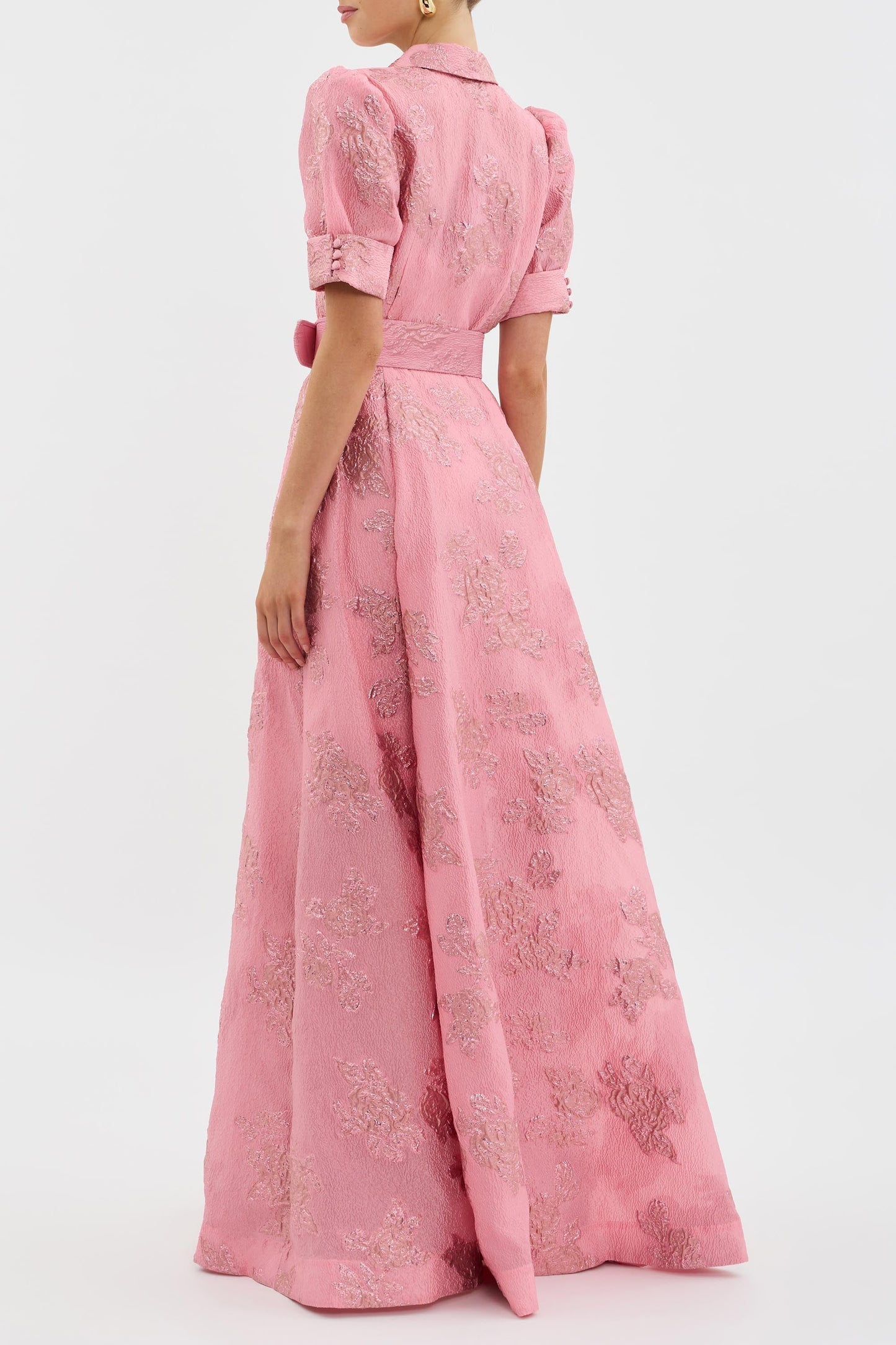 Anabella - Vestido corto con mangas abullonadas