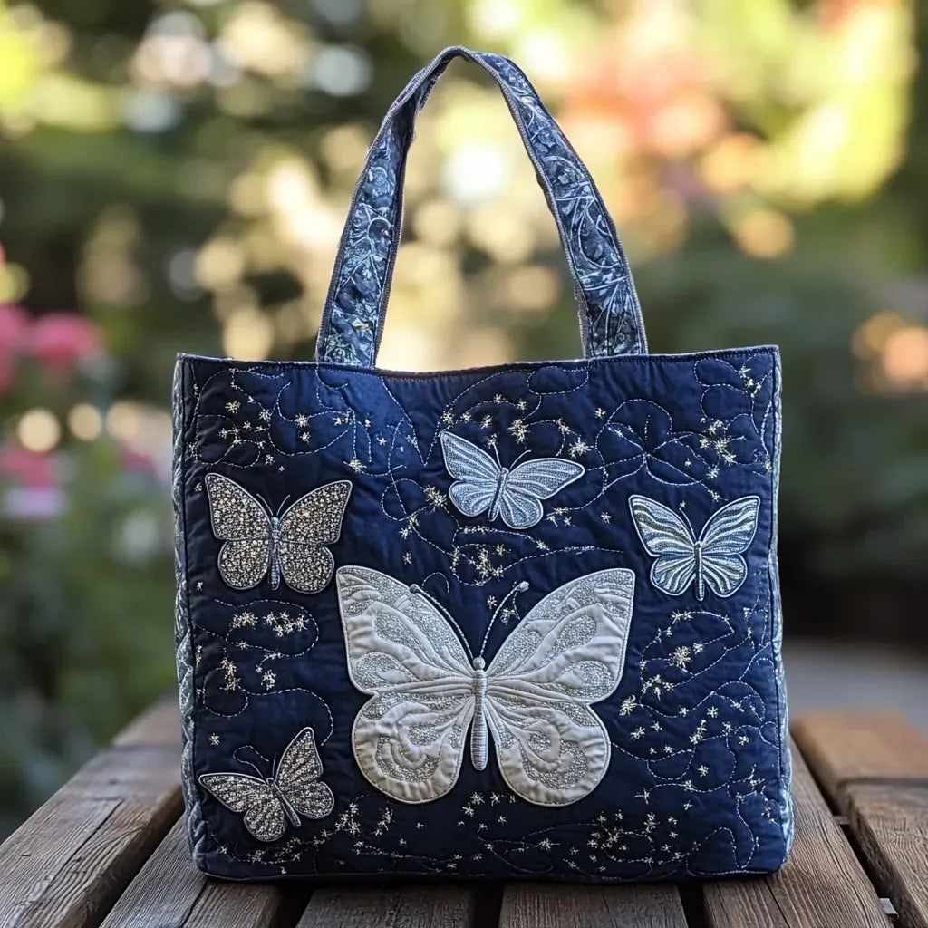 Bolso artesanal color plata