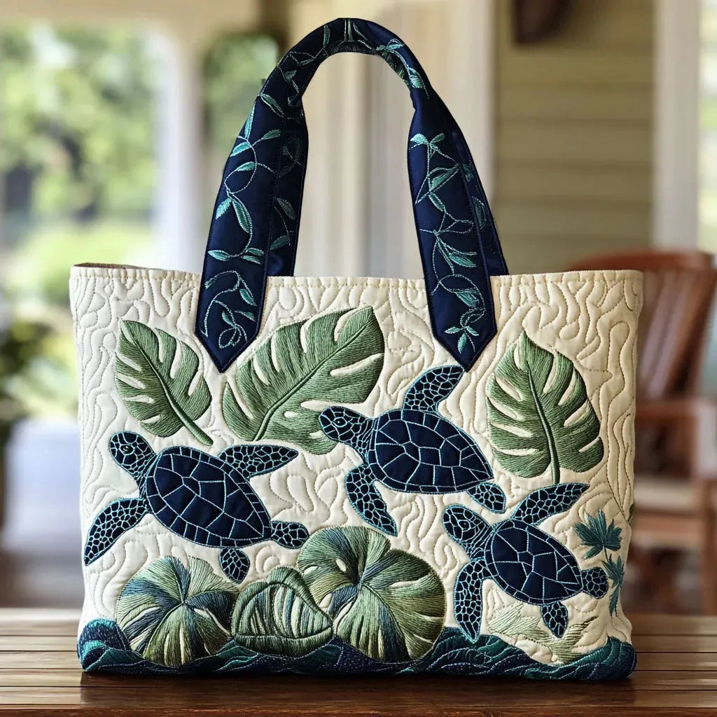 Bolso artesanal gracia de la tortuga marina
