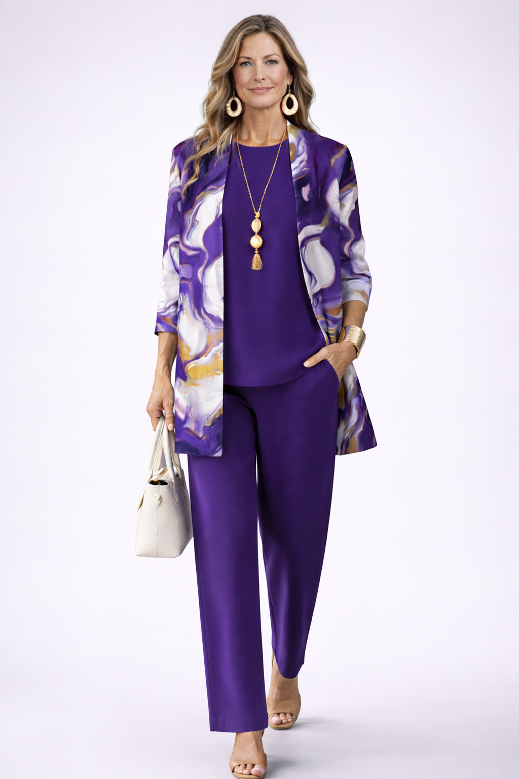 Gavina conjunto lila