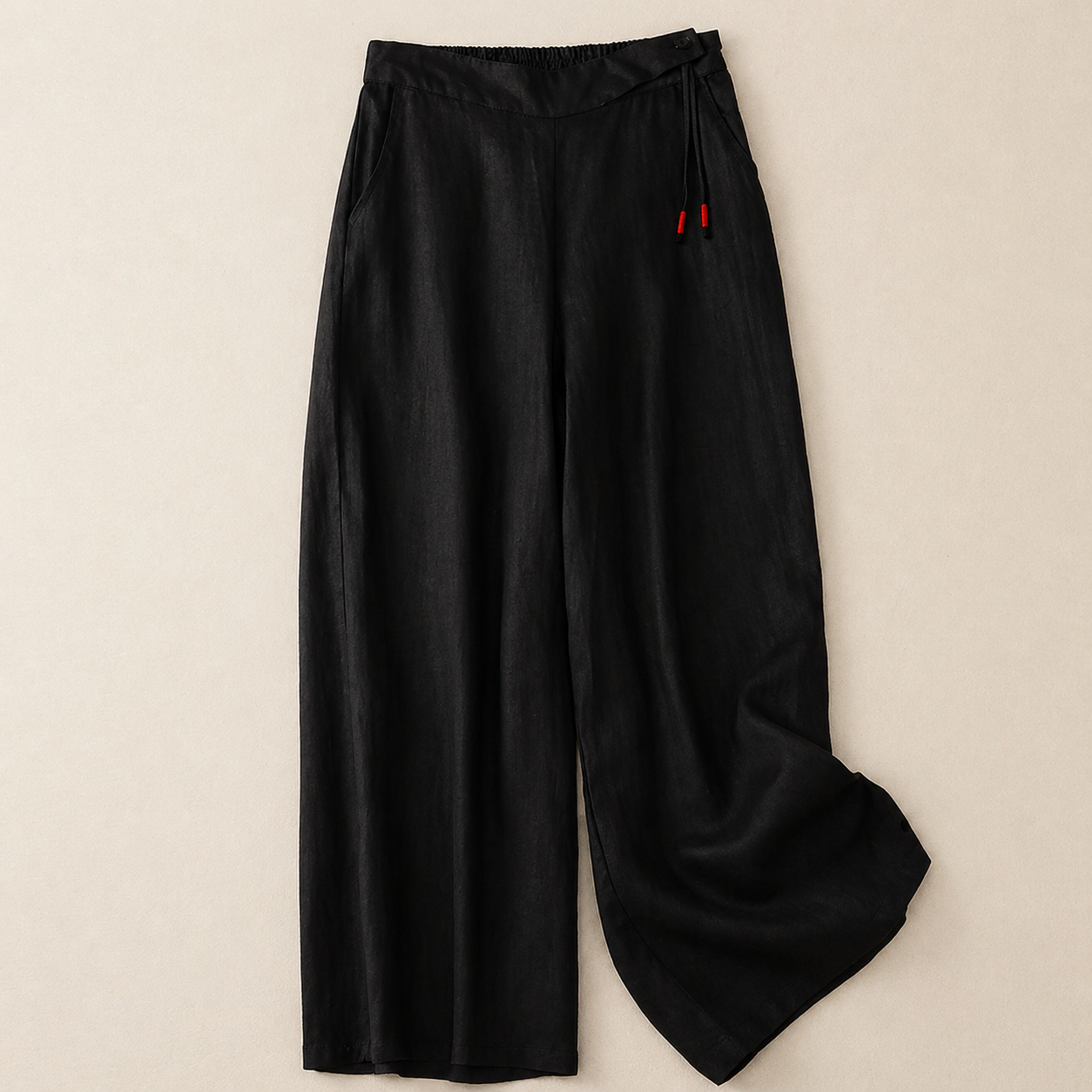 Ana™ | Pantalón Lino Ancho
