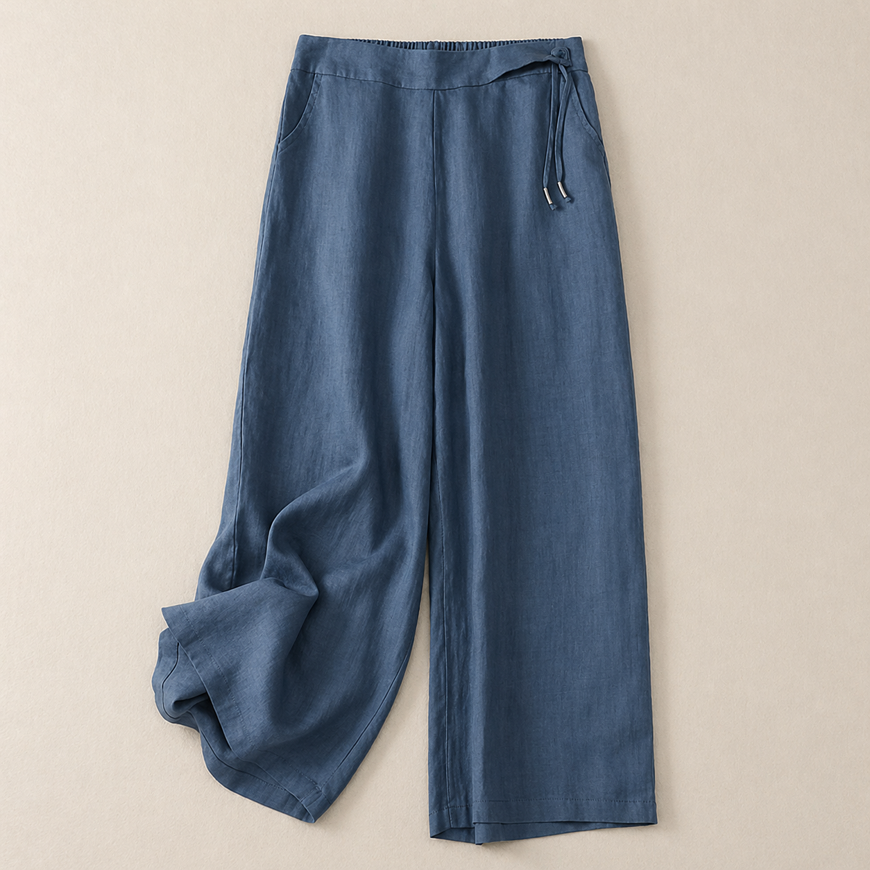 Ana™ | Pantalón Lino Ancho