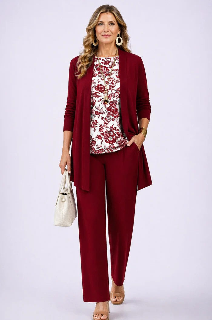 Margaret multicolor rojo blanco