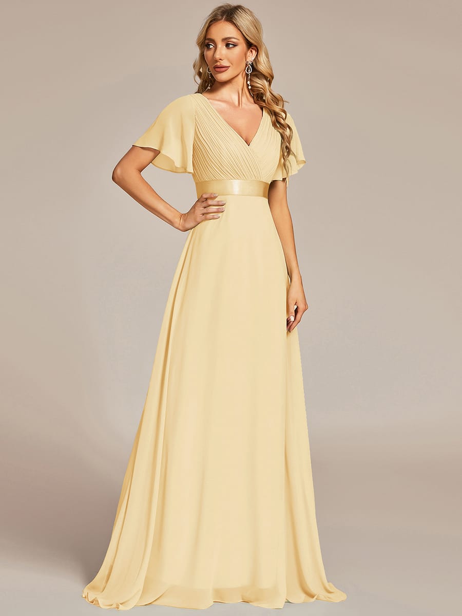 Monica vestido rosa empolvado