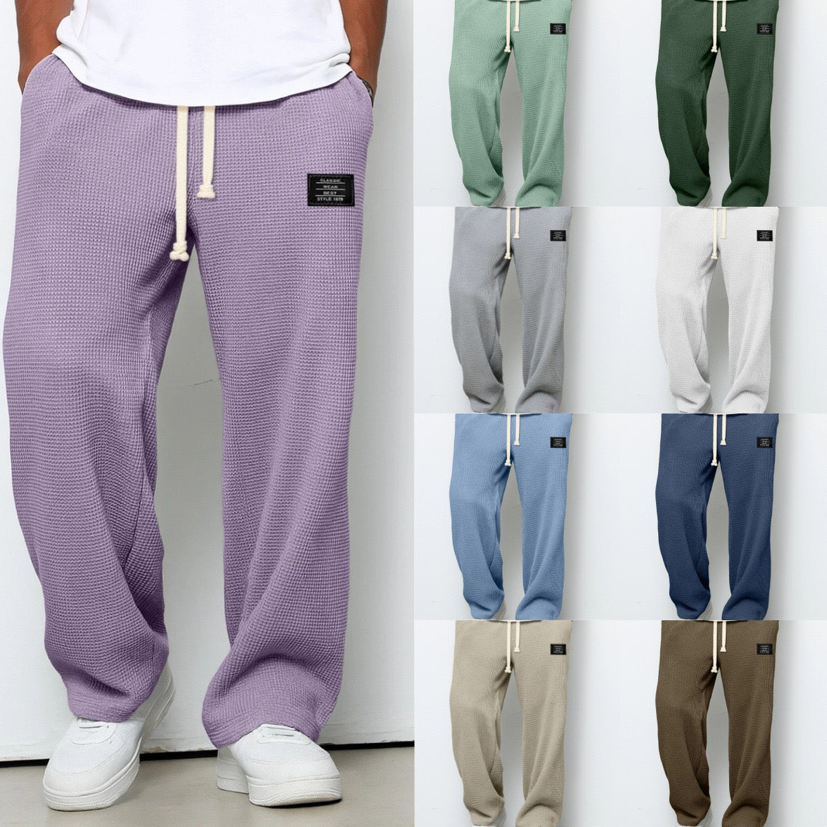 Emmanuel| Pantalones informales para hombre con cintura ajustable