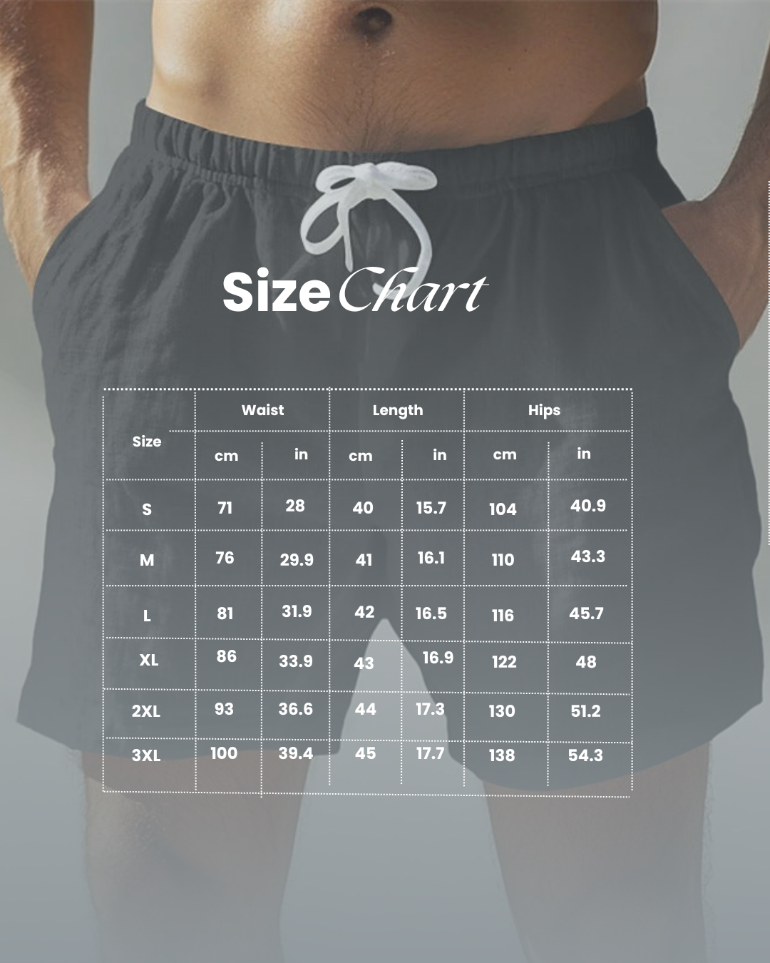 Álvaro| Pantalones cortos de verano de algodón y lino con cordón para hombre