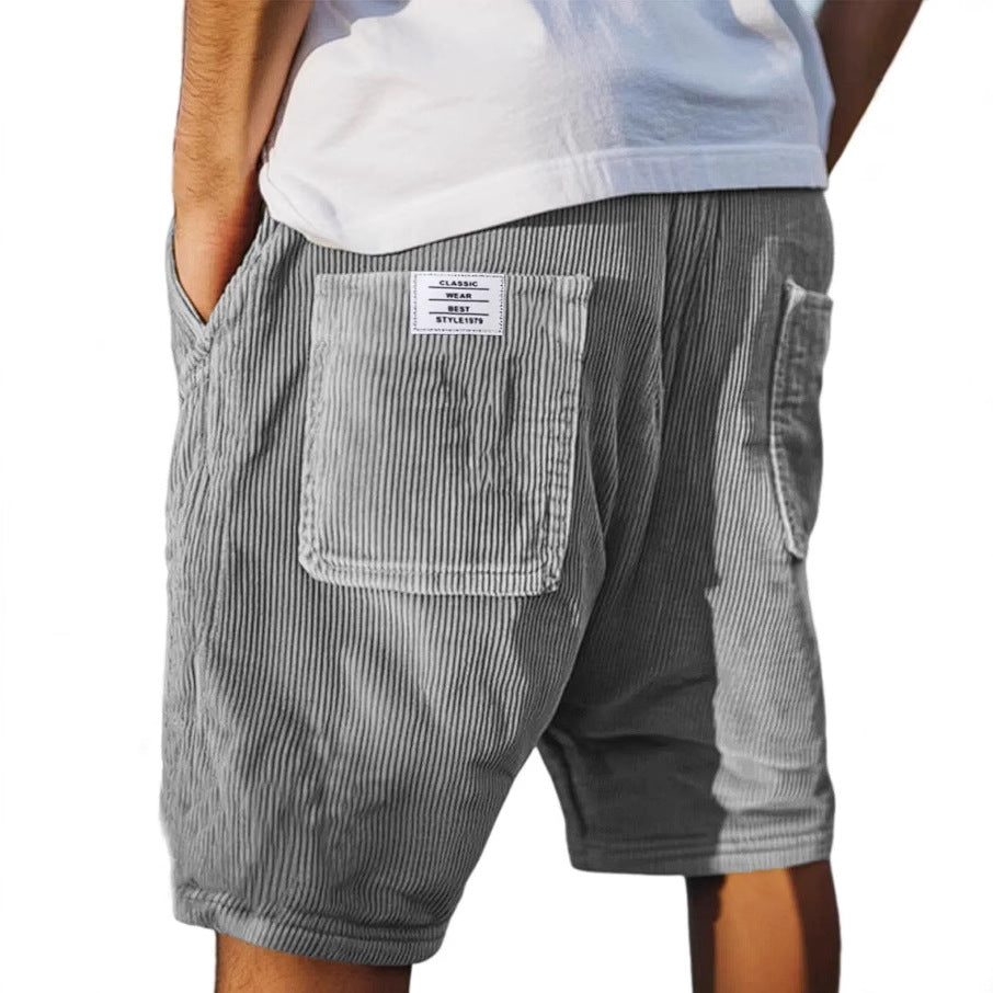 Víctor | Pantalón corto de pana elegante
