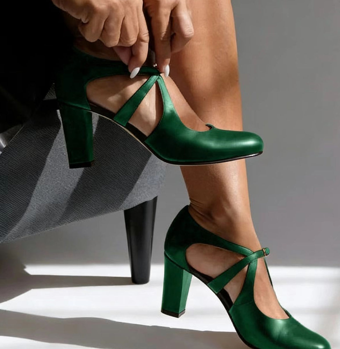 Camila™ | Zapatos de tacón cómodos y elegantes de piel