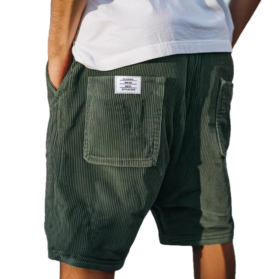 Víctor | Pantalón corto de pana elegante