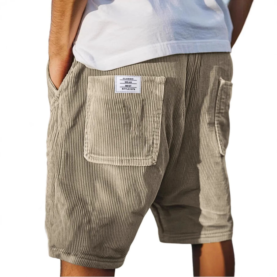 Víctor | Pantalón corto de pana elegante
