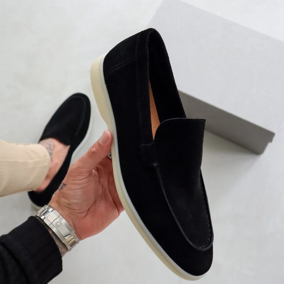 Aaron | Mocasines de piel elegantes y cómodos