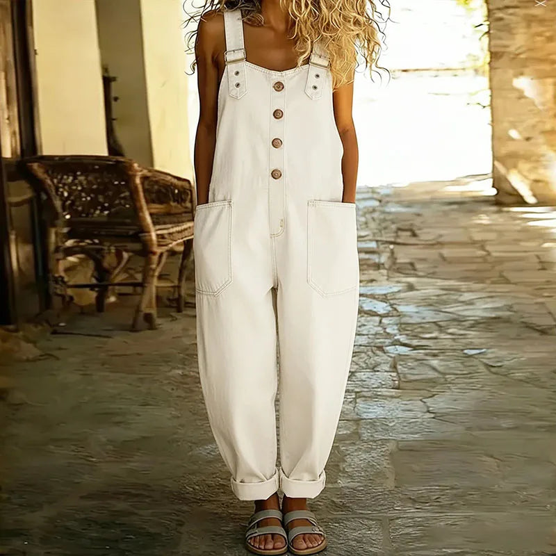 Mae™ | Peto vintage algódon efecto denim