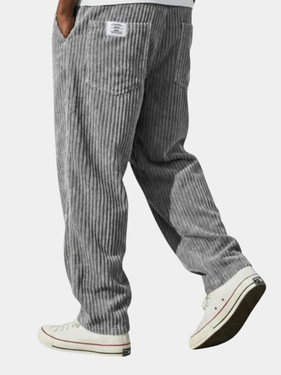 Enrique | Pantalones de pana para hombre con cintura elástica