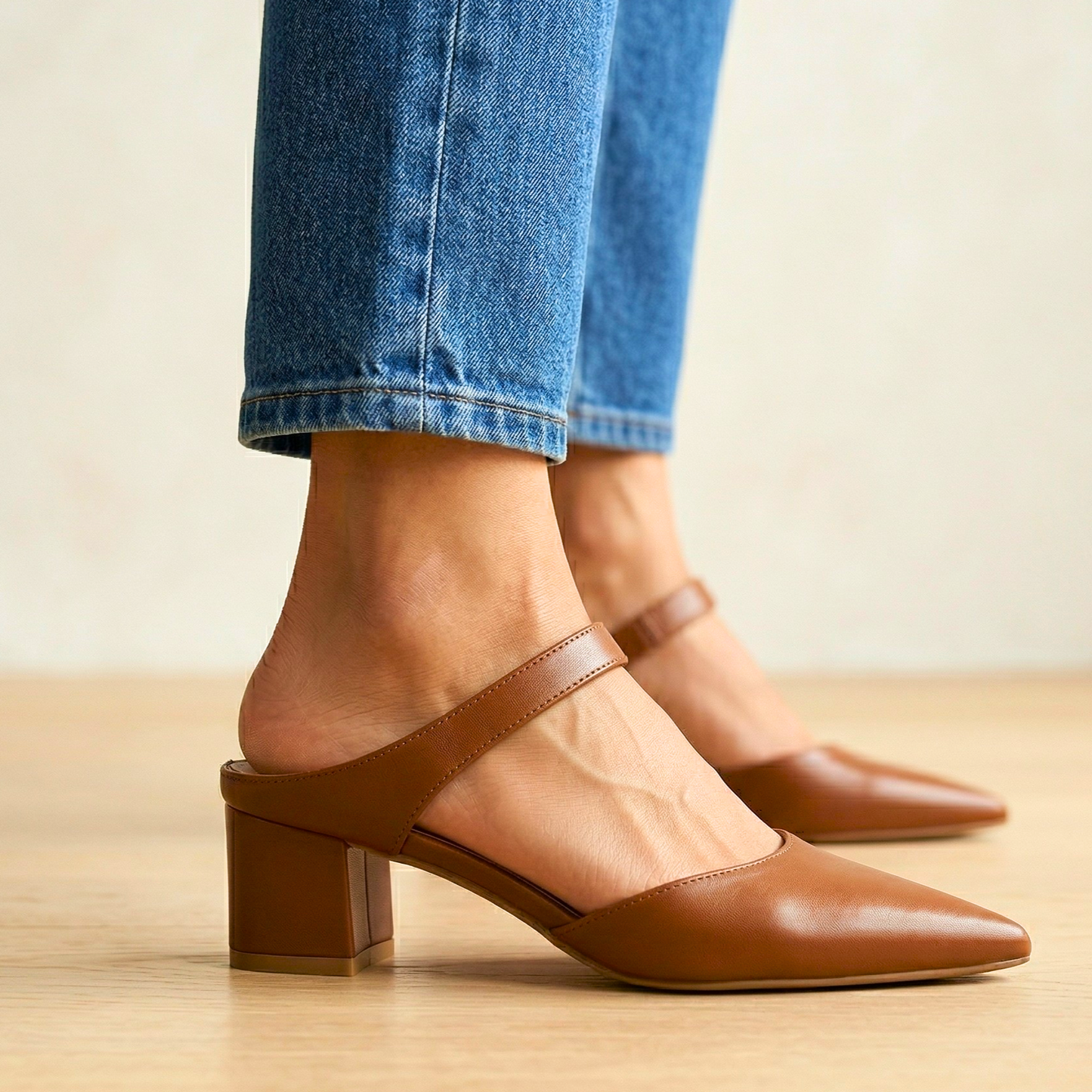 Valora™ | Zapatos Slingback con Tacón