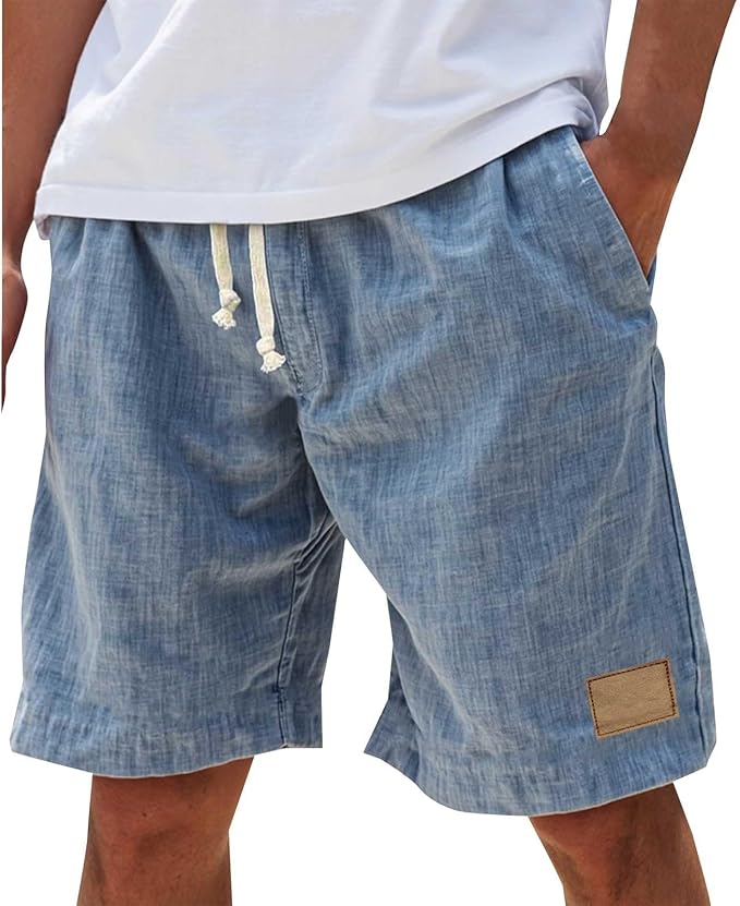 Lucas | Pantalones cortos de verano informales de encaje