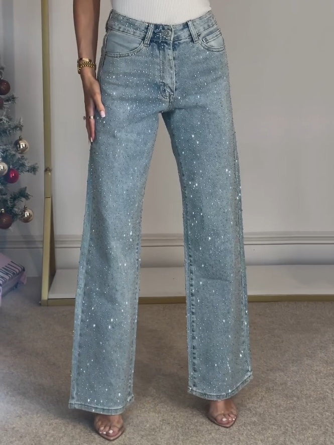 Lola|™  Vaqueros brillantes para mujer