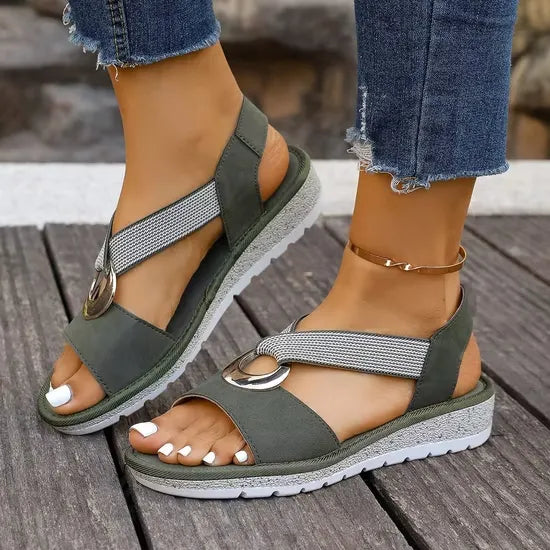 Selena | Sandalias elegantes con soporte ajustado
