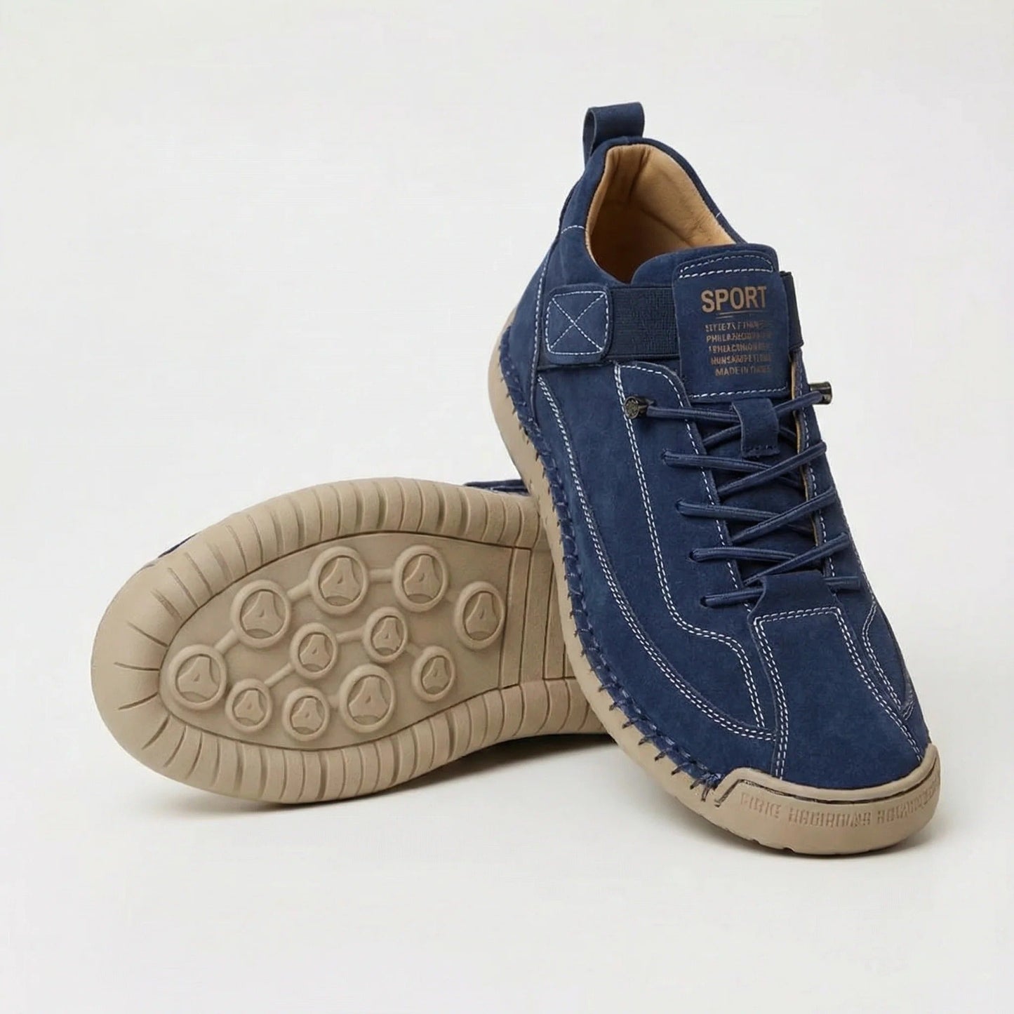 NOVIRA™ | Zapatillas Ortopédicas de Piel con Amortiguación