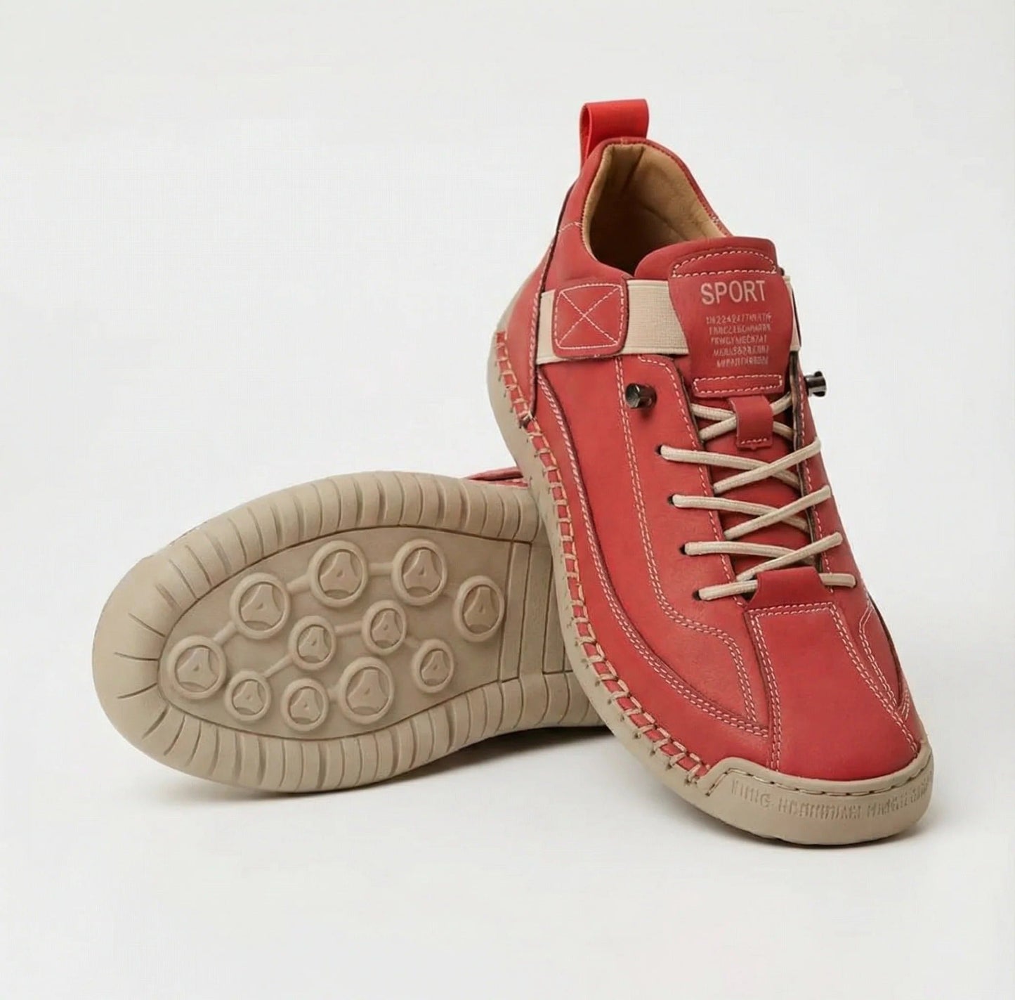 NOVIRA™ | Zapatillas Ortopédicas de Piel con Amortiguación