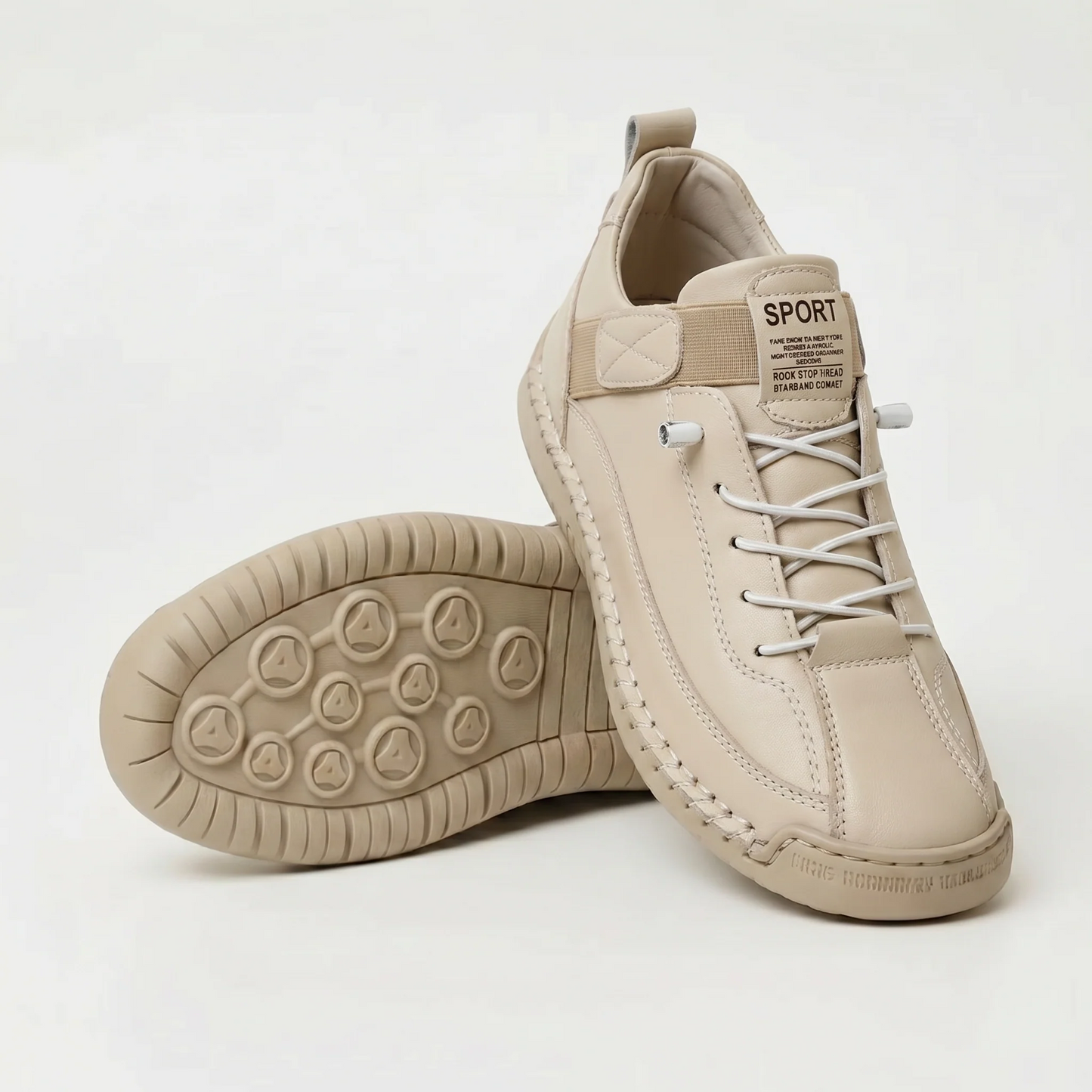 NOVIRA™ | Zapatillas Ortopédicas de Piel con Amortiguación