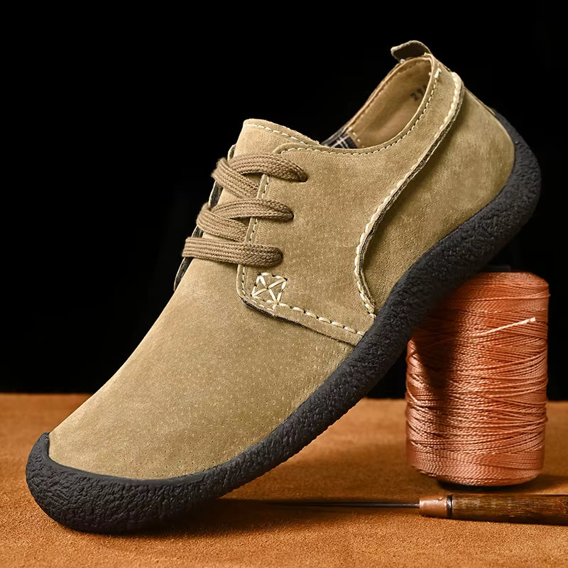Marcos™ | Zapatillas de Ante con Suela de Goma