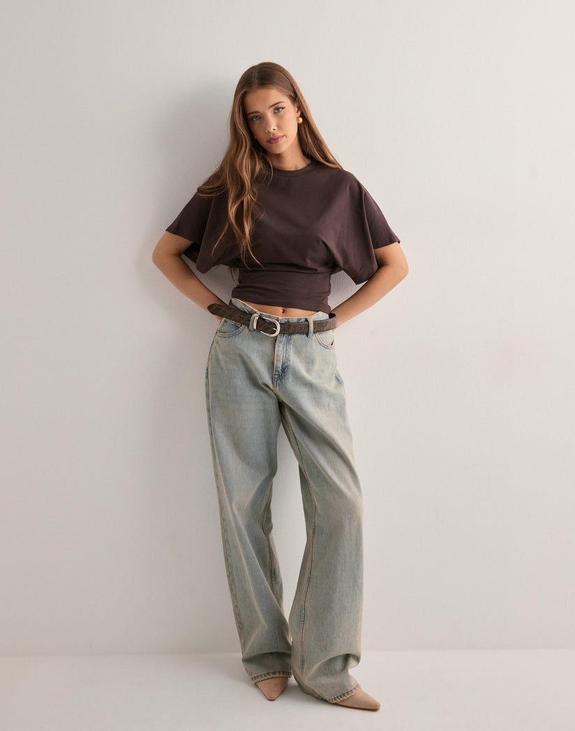 Paula|™ Camiseta moderna con mangas anchas