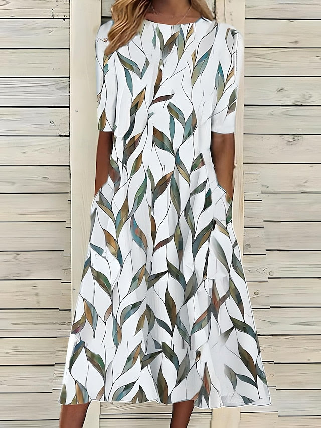 Annie vestido coastal azul oscuro